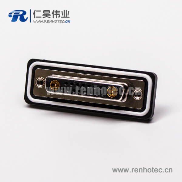 防水db頭17w2母頭直式大電流連接器焊接