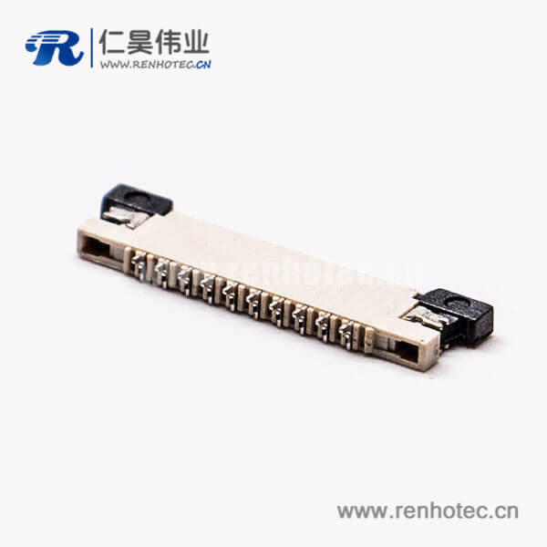 7 貼片fpc插座0.5mm前掀26pin下接觸連接器1.8H