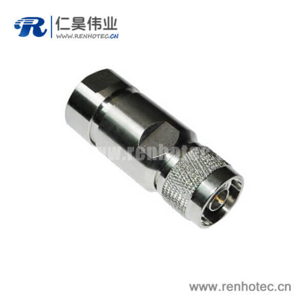 DOSIN-805-0001 n型螺母鎖緊式連接器公頭射頻同軸連接線RG213_RG214_LMR 195/200