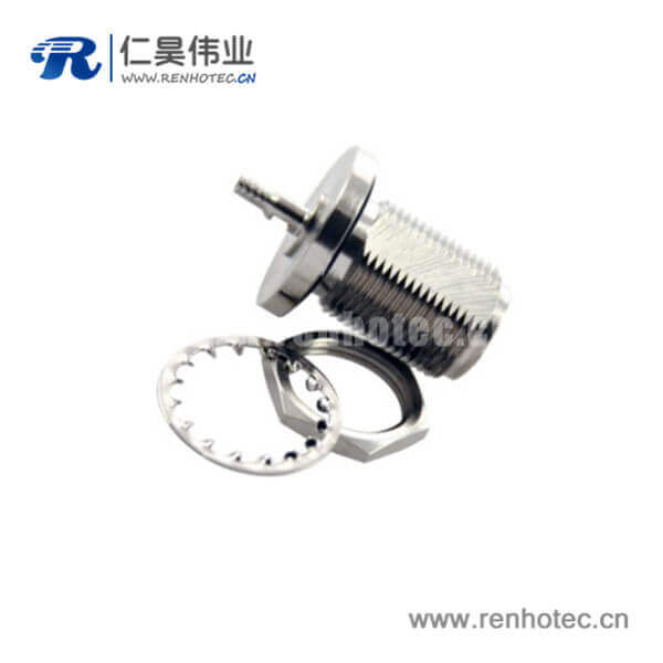 DOSIN-805-0014 n頭穿墻式母頭連接器低損耗射頻同軸電纜RG174_316