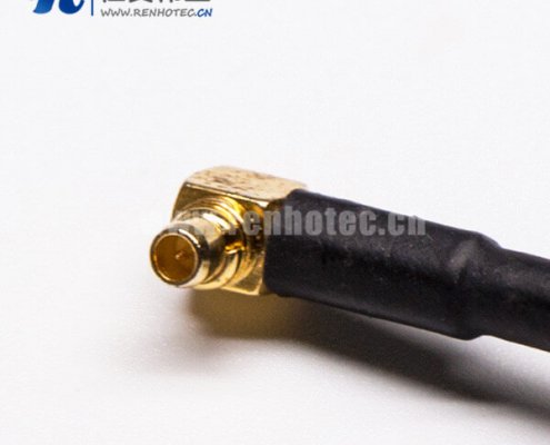 N型母頭連接器直式4孔法蘭轉彎式MMCX公頭同軸線纜