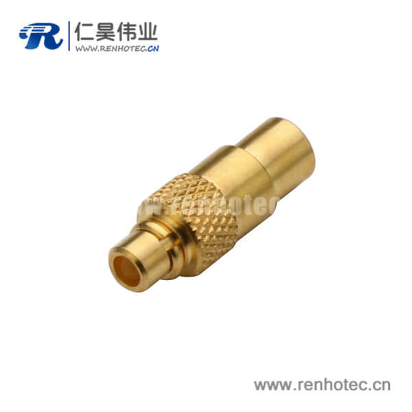 mmcx連接器焊接直式公頭接UT086同軸線纜