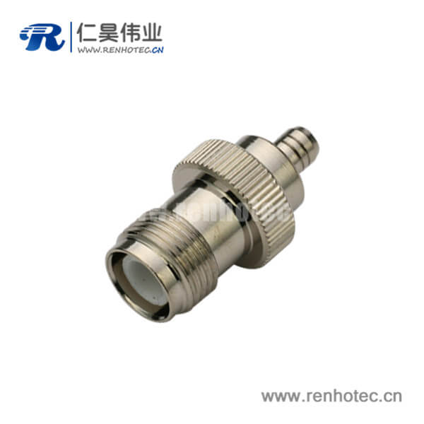 DOSIN-802-1009 tnc型射頻連接器母頭直式焊接 同軸線纜UT085