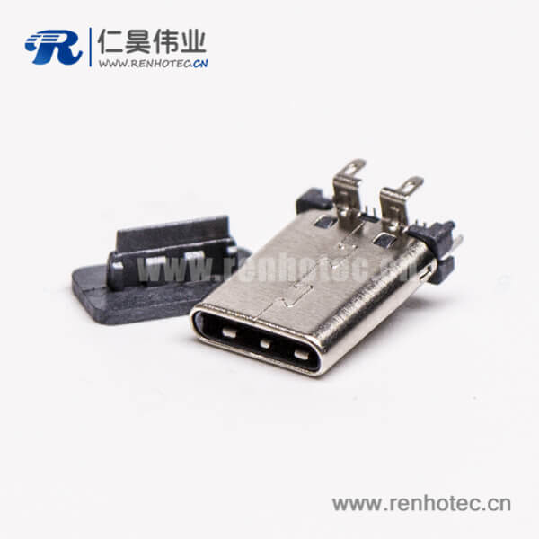 KY-UC-M550 type c 公頭直立式SMT貼板插板