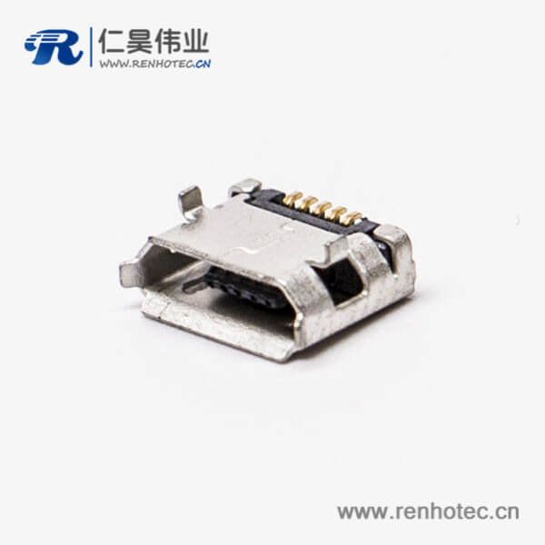 手機micro usb接口封裝B型DIP 5.65 手機micro usb接口封裝B型DIP 5.65