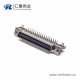 SCSI HPDB型母頭68芯彎式連接器插孔式PCB板安裝
