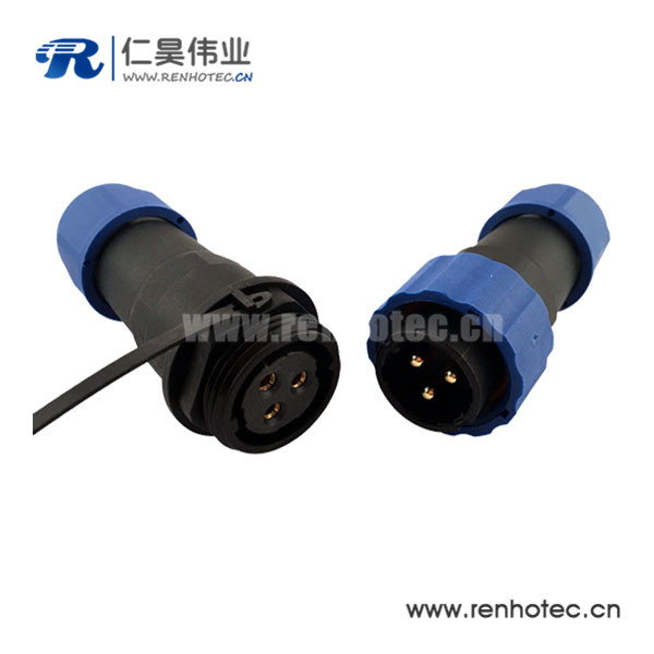 防水電纜航空插頭SP21系列10芯戶外連接器