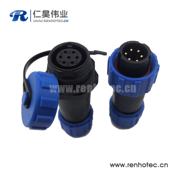 SP13 7芯 5A 對接防水連接器
