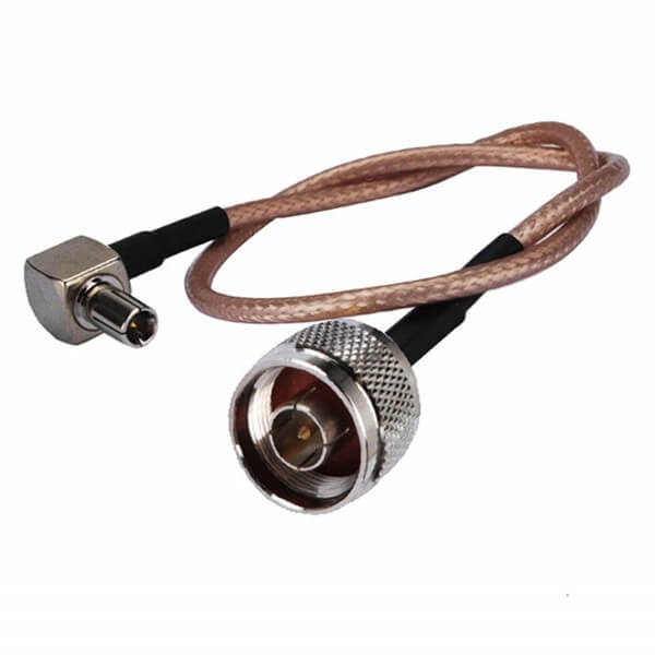 coaxial-cable-with-n-connector-male-to-ts9-plug-right-angle(3) RF射頻同軸線N公頭轉TS9彎公頭RG316組裝線材