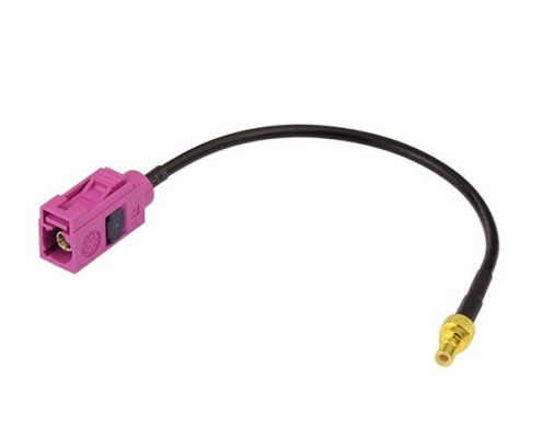 Fakra SMB公頭轉母頭RG174組裝無線電天線線材15CM