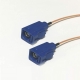4合一Fakra連接器C型母轉母RG178組裝線材