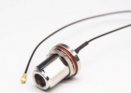 RF1.37同軸線接N母頭轉IPEX端子線長15cm