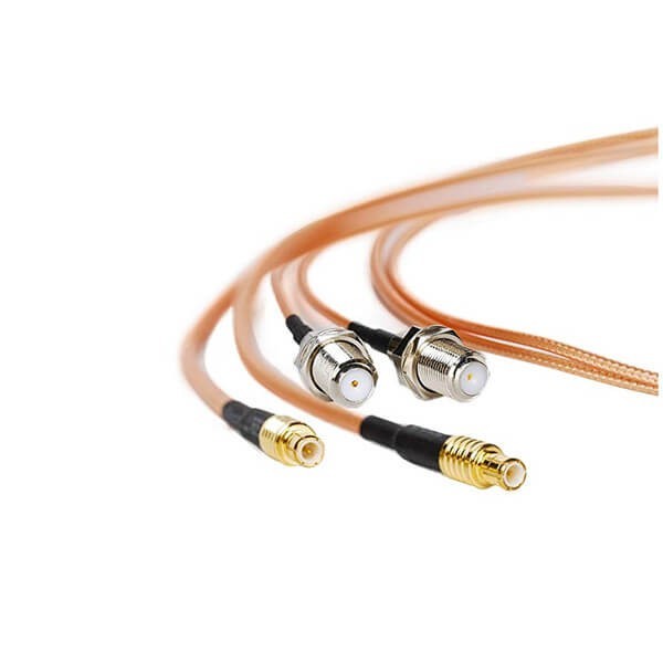 pigtail-coaxial-cable-with-connector-mcx-male-to-f-female-rg316-assembly-1mpack-of-2(2) RF線RG線束RG316接MCX公頭轉(zhuǎn)F母頭