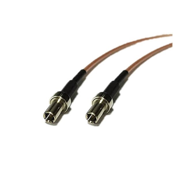 射頻同軸電纜 Rf測試線TS9轉TS9直公頭接RG178組裝線材15CM