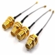 RF1.13線接SMA反極母頭轉IPEX線長15CM