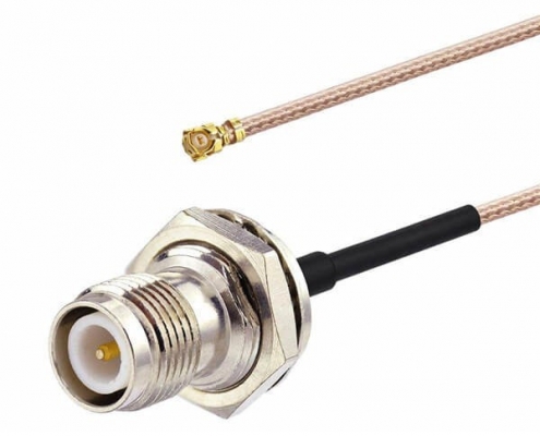 TNC連接器接頭母頭轉IPEX接RG178線20CM