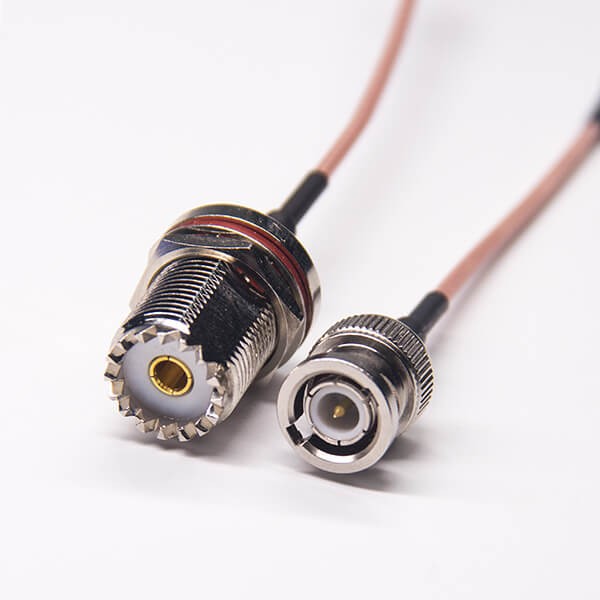 UHF連接器防水母頭組裝線纜接bnc直式公頭 UHF連接器防水母頭組裝線纜接bnc直式公頭
