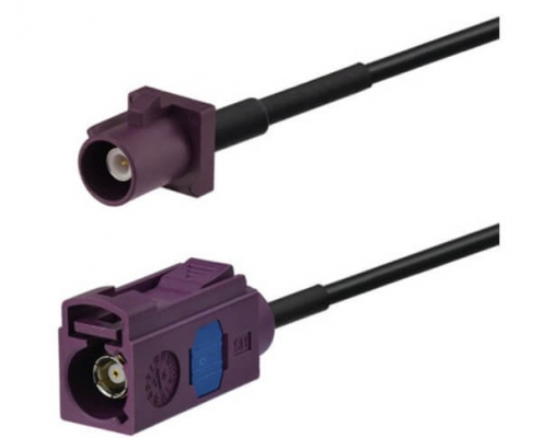 汽車天線4G LTE 3G UMTS GSM Fakra D型延長線直式公轉母20英尺