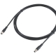 M5注塑線材防水M5 4芯母頭轉4芯公頭延展線1米26AWG