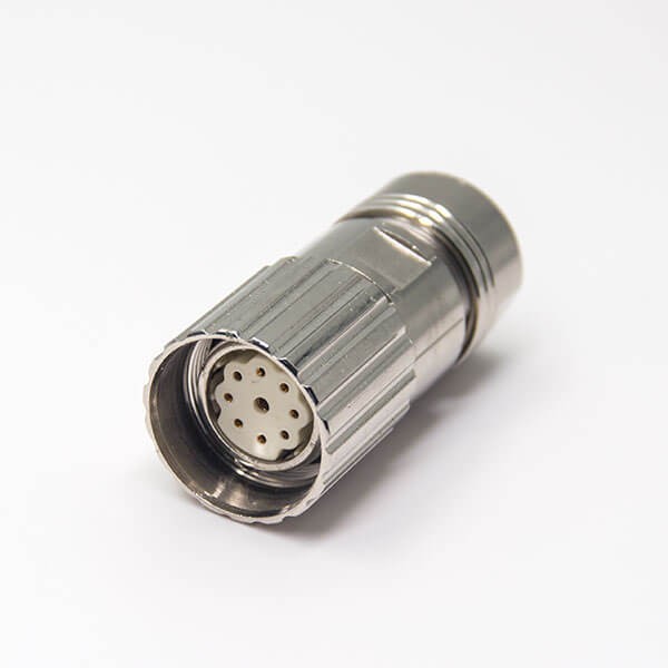 M23連接器線纜7芯母插頭信號燈專用連接器
