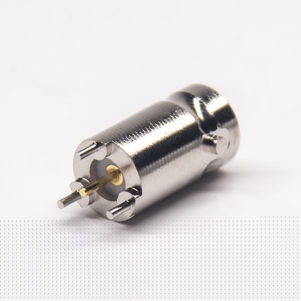 bnc母針插孔直式接PCB板連接器