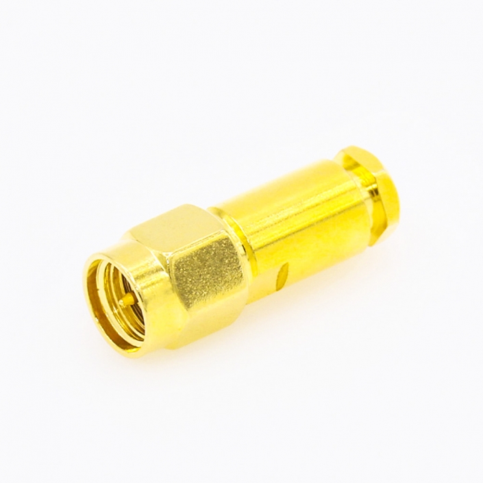 SMA連接器螺母鎖緊公頭直式用于RG58 / RG142 SMA連接器螺母鎖緊公頭直式用于RG58 / RG142