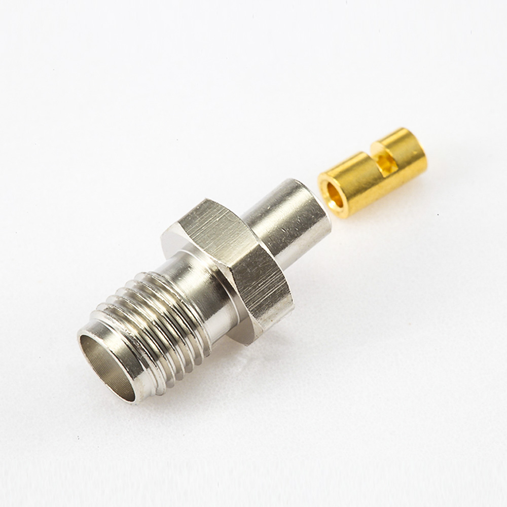 SMA RG178 / 1.37mm / 1.45mm連接器公頭直式壓接類型