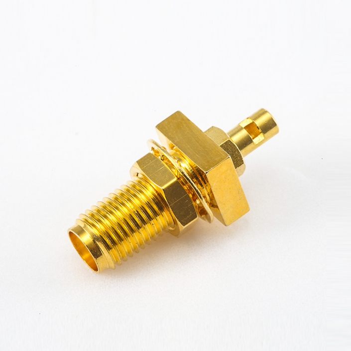 SMA接線連接器母頭直式開天窗焊接式用于RG178 / 1.37mm / 1.45mm面板安裝前鎖穿墻 SMA接線連接器母頭直式開天窗焊接式用于RG178 / 1.37mm / 1.45mm面板安裝前鎖穿墻