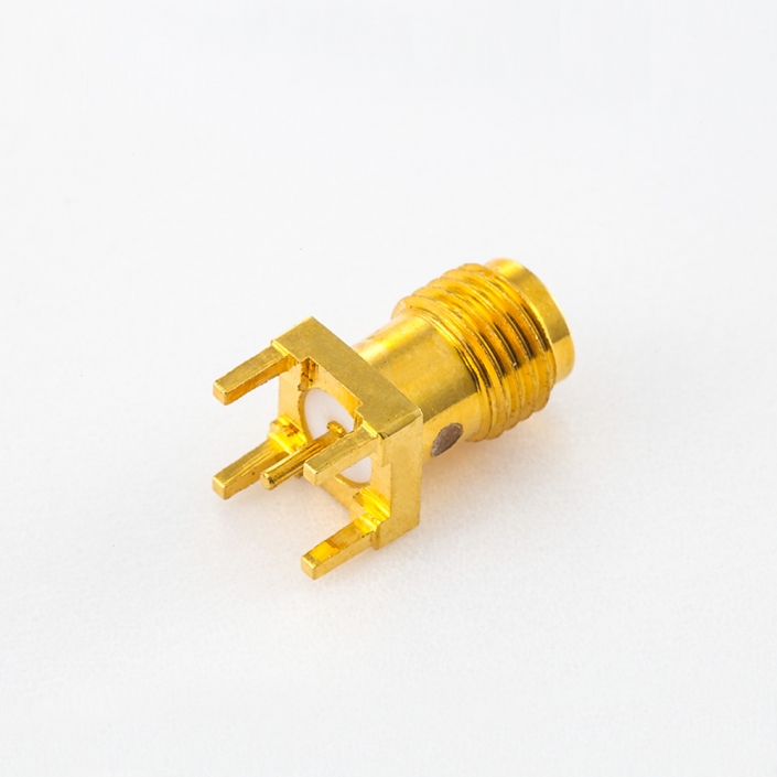 PCB安裝SMA連接器母頭直式插孔