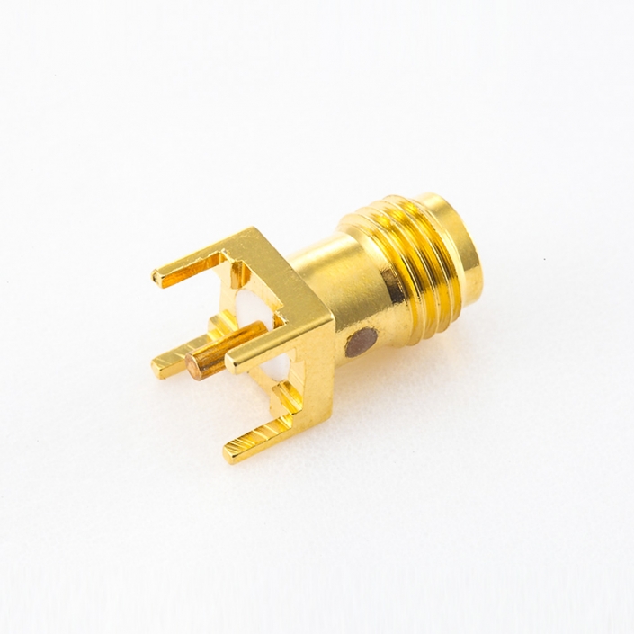 SMA PCB連接器直式插孔母頭 SMA PCB連接器直式插孔母頭