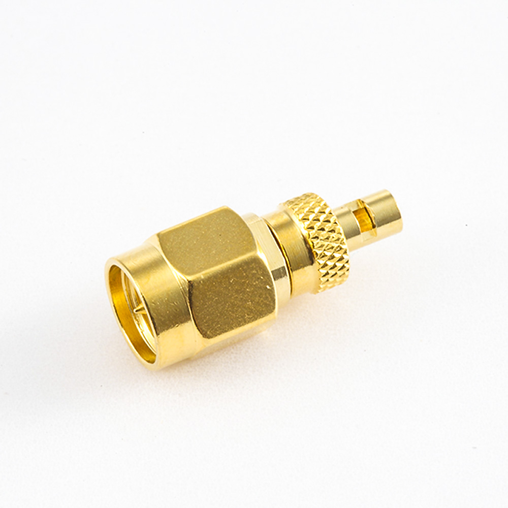 SMA公頭插頭連接器直式開(kāi)天窗焊接式用于RG178 / 1.45MM