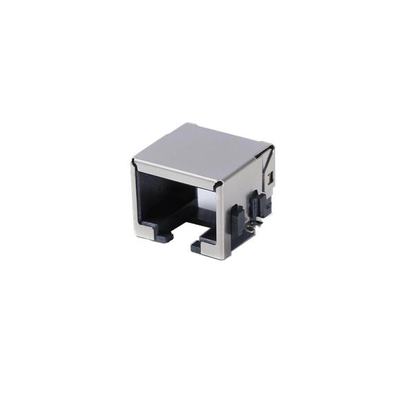 RJ45沉板式網口連接器插座貼片8P8C全包屏蔽不帶燈X2 RJ45沉板式網口連接器插座貼片8P8C全包屏蔽不帶燈X2