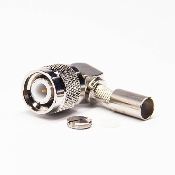 tnc公頭連接器彎式90度壓接式接LMR240 tnc公頭連接器彎式90度壓接式接LMR240