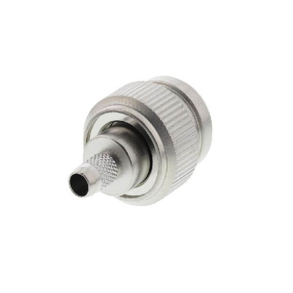 TNC連接器壓接直徑50Ω電纜安裝端接公頭用于RG223 / U TNC連接器壓接直徑50Ω電纜安裝端接公頭用于RG223 / U