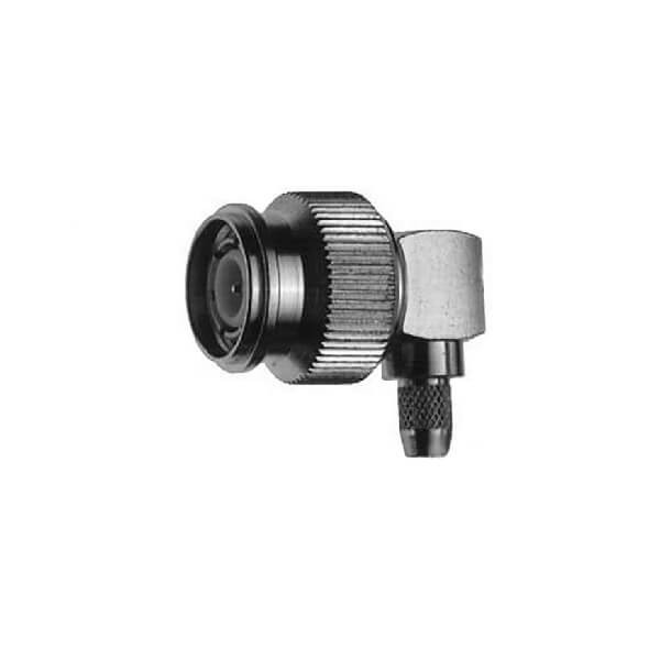 TNC連接器壓接公頭直角50Ω電纜安裝端子RG142 B / U TNC連接器壓接公頭直角50Ω電纜安裝端子RG142 B / U