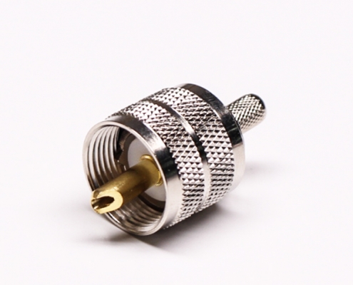 uhf連接器公頭直式壓接式UHF-C-J5接線(xiàn)