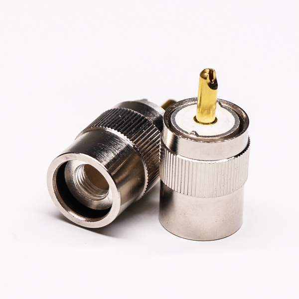 uhf公頭連接器焊接直式接線UHF-SL16-T13 uhf公頭連接器焊接直式接線UHF-SL16-T13