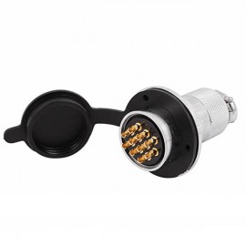 GX30 10芯圓形航空連接器大圓盤安裝插頭接線航空插頭插座 GX30 10芯圓形航空連接器大圓盤安裝插頭接線航空插頭插座