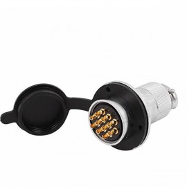 大圓盤GX30 7芯連接器母頭公座圓形航空連接器 大圓盤GX30 7芯連接器母頭公座圓形航空連接器