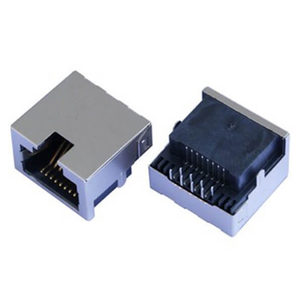 RJ45模塊化插座單口不帶燈 RJ45模塊化插座單口不帶燈