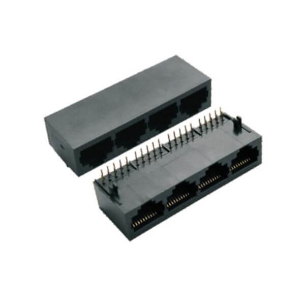 RJ45母座不帶燈單層非屏蔽塑料1*44口網(wǎng)絡(luò)連接器不帶燈 RJ45母座不帶燈單層非屏蔽塑料1*44口網(wǎng)絡(luò)連接器不帶燈
