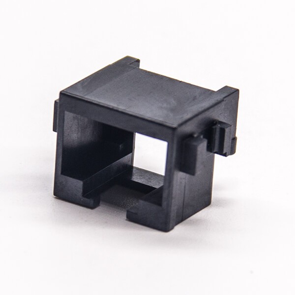 rj45(8p8c)插座黑色塑膠外殼沉板貼板非屏蔽 rj45(8p8c)插座黑色塑膠外殼沉板貼板非屏蔽
