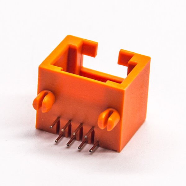 rj45網(wǎng)絡(luò)插座彎式插板橙色全塑外殼8p8c插板非屏蔽 rj45網(wǎng)絡(luò)插座彎式插板橙色全塑外殼8p8c插板非屏蔽