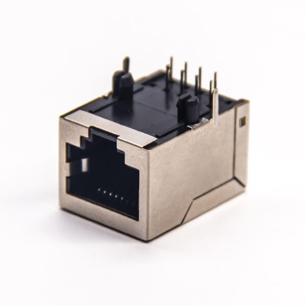 rj45座屏蔽母頭90度彎式網絡模塊化接口單端口 rj45座屏蔽母頭90度彎式網絡模塊化接口單端口