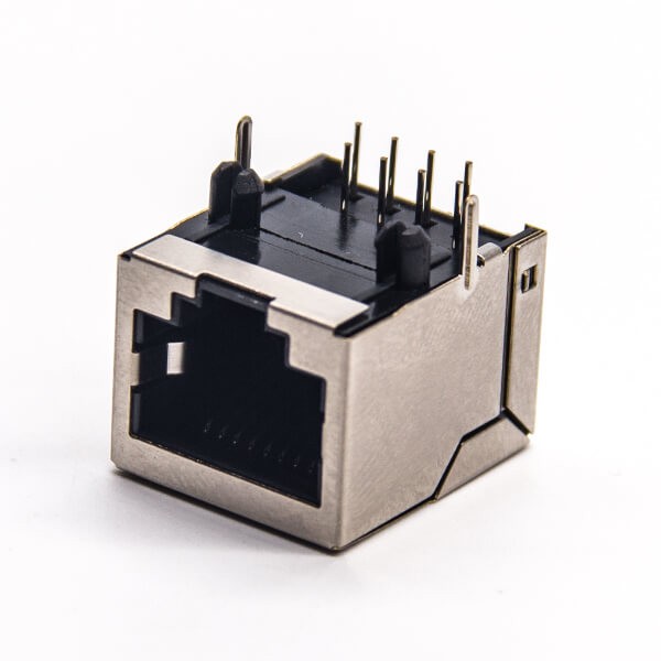 rj45封裝pcb插板90度帶屏蔽不帶燈網絡接口 rj45封裝pcb插板90度帶屏蔽不帶燈網絡接口