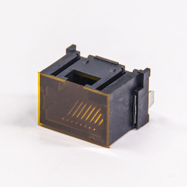 全塑無燈rj45網絡端口8p8c黑色外殼插板式接板 全塑無燈rj45網絡端口8p8c黑色外殼插板式接板