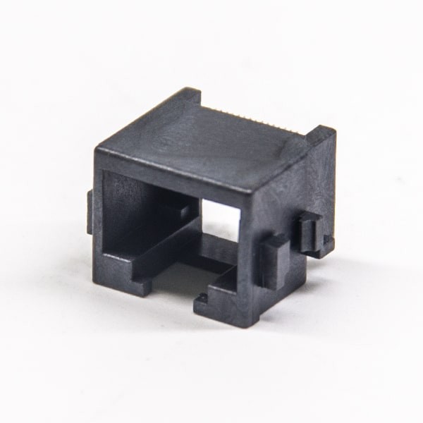 全塑無燈rj45連接器8P8C單端口非屏蔽沉板式貼板 全塑無燈rj45連接器8P8C單端口非屏蔽沉板式貼板