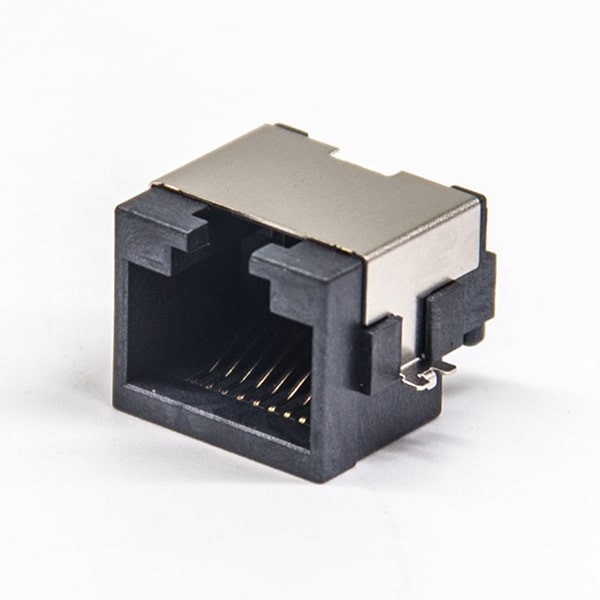 rj45屏蔽網絡接口沉板式半包貼板帶屏蔽模塊連接器 rj45屏蔽網絡接口沉板式半包貼板帶屏蔽模塊連接器