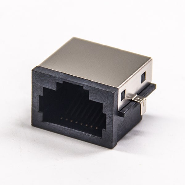rj458p8c封裝插座半包沉板式帶屏蔽不帶燈不帶濾波器直插式 rj458p8c封裝插座半包沉板式帶屏蔽不帶燈不帶濾波器直插式