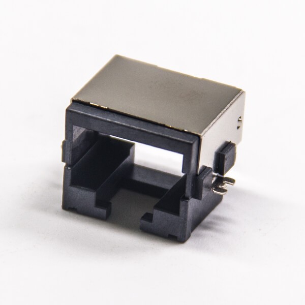 RJ45接口沉板式單口8p8c帶屏蔽pcb板網絡連接器 RJ45接口沉板式單口8p8c帶屏蔽pcb板網絡連接器